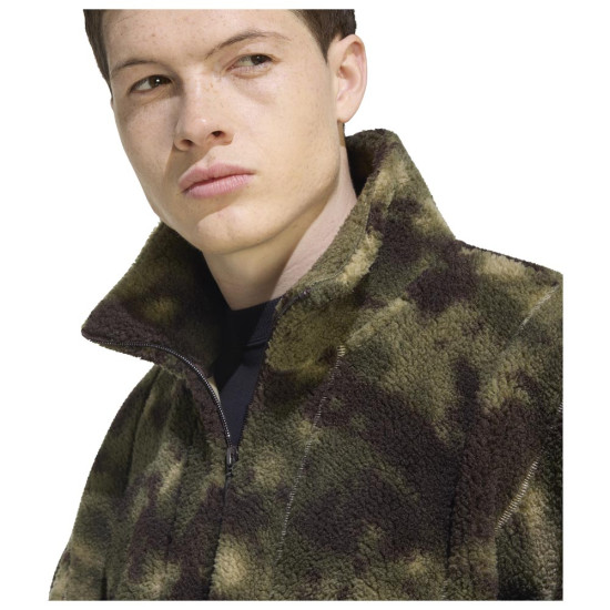 Adidas Ανδρική ζακέτα Camo Polarfleece Track Top